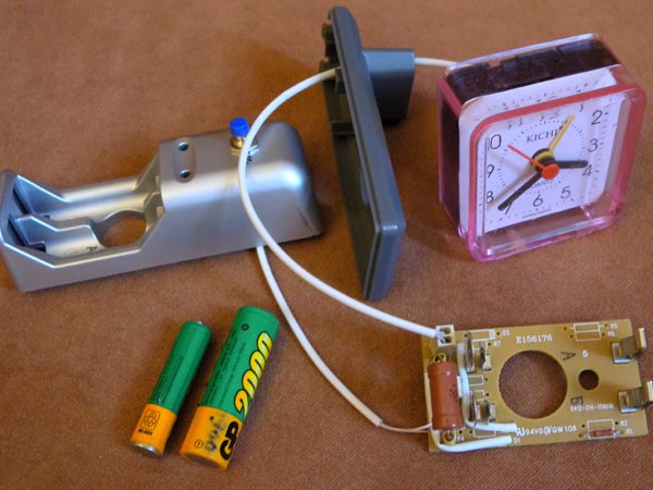 Parts of the Accu meter